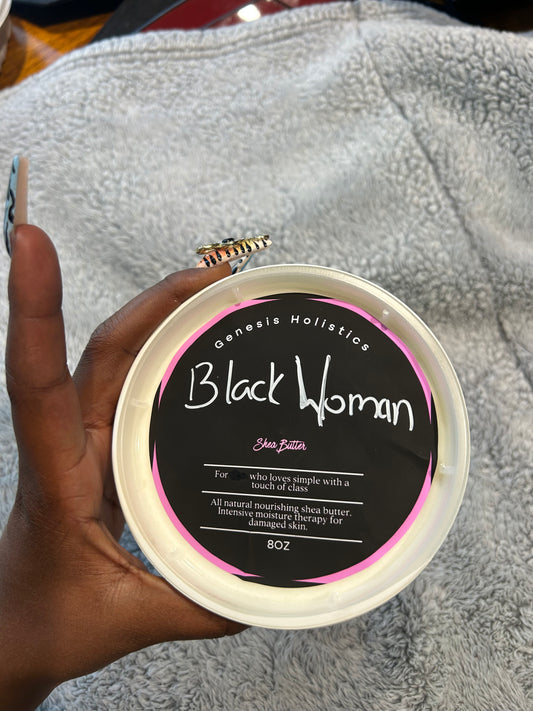 Black Woman Shea Butter